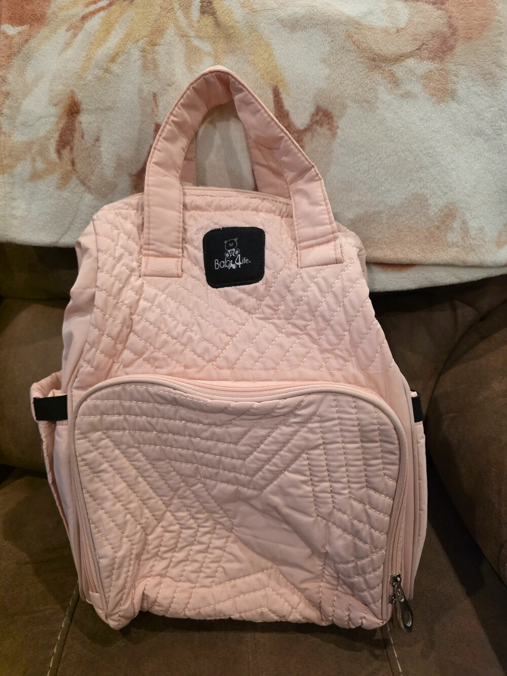 Pink Diaper Bag